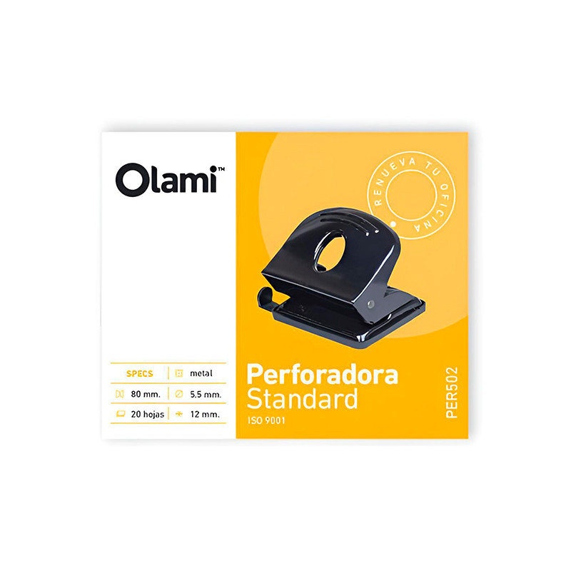 Perforadora Standard Olami Per Para Hojas