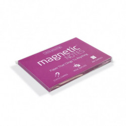 Notas Magnéticas Memo Fix violetas, 100 x 70cm. block de 100