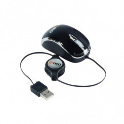 Mouse USB retráctil Neo M851 negro