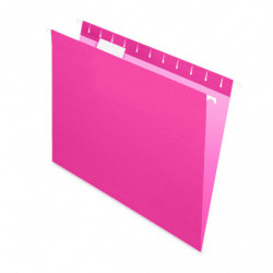 Carpeta Colgante Nepaco rosa, caja de 25 unidades