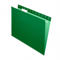 Carpeta Colgante Nepaco verde, caja de 25 unidades