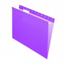 Carpeta Colgante Nepaco violeta, caja de 25 unidades