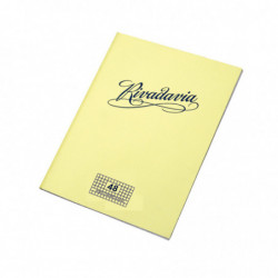Cuaderno Rivadavia tapa flexible, 16 x 21cm. 48 hojas cuadriculadas