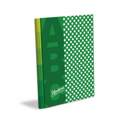 Cuaderno Lunares Rivadavia ABC tapa dura verde, 19 x 23cm. 48 hojas rayadas