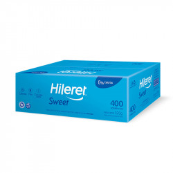 Edulcorante Hileret Sweet Forte, caja de 400 sobres de 0.8g.