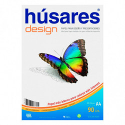 Resma Húsares Design A4, 90g.
