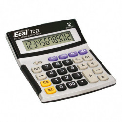 Calculadora de escritorio Ecal TC22