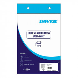 Etiquetas imprimibles Dover O5EA0051 A4, 7 x 3cm. 25 hojas, 675 etiquetas