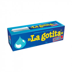 Adhesivo La Gotita Gel, 3g.