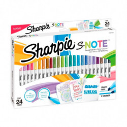 Marcador | Resaltador Sharpie S-Note de 24 colores
