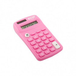 Calculadora de bolsillo Ecal TC60 rosa