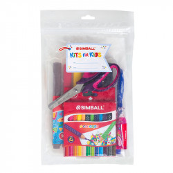 Kit Simball Kits for Kids Delta Plus | Lápices de colores de 21 piezas