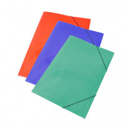 Caja archivo con elástico Util Of, plastificada Oficio color, 20mm.
