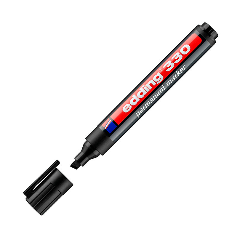 Rotulador 750 marcador de tinta opaca brillante negro EDDING - Ferretería  Campollano