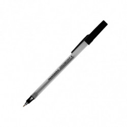 Bolígrafo Paper Mate Kilométrico 100 punta media  de 1mm. negro