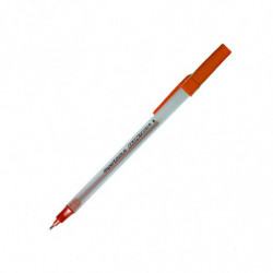 Bolígrafo Paper Mate Kilométrico 100 punta media  de 1mm. rojo
