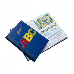 Cuaderno de Educación Inicial Rivadavia ABC tapa de cartón, 19 x 23 cm.