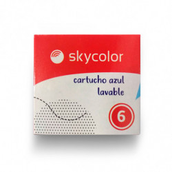 Cartucho europeo lavable Skycolor azul