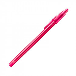 Bolígrafo Bic Cristal Fashion rosa