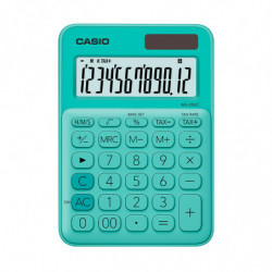 Calculadora de escritorio Casio MS-20UC-GN verde