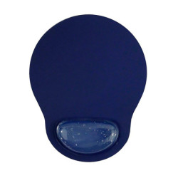 Pad mouse con apoyamuñecas gel McPad Samba Micropoint Cristal azul