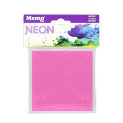 Notas Autoadhesivas MemoFix Neon, 75 x 75mm. pack de 240 hojas