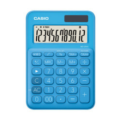 Calculadora de escritorio Casio MS-20UC-BU azul