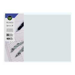 Hojas para dibujo técnico Pizzini, 106g. 35 x 50cm. pack de 10 unidades