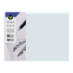 Hojas para dibujo técnico Pizzini A3 , 106g. 29.7 x 42cm. pack de 10 unidades