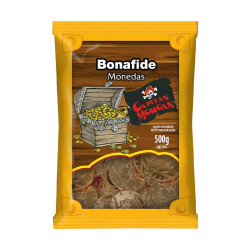 Monedas de chocolate Bonafide, caja de 20 unidades de 35g.