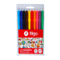 Marcadores escolares Filgo Pinto 2210, 10 colores