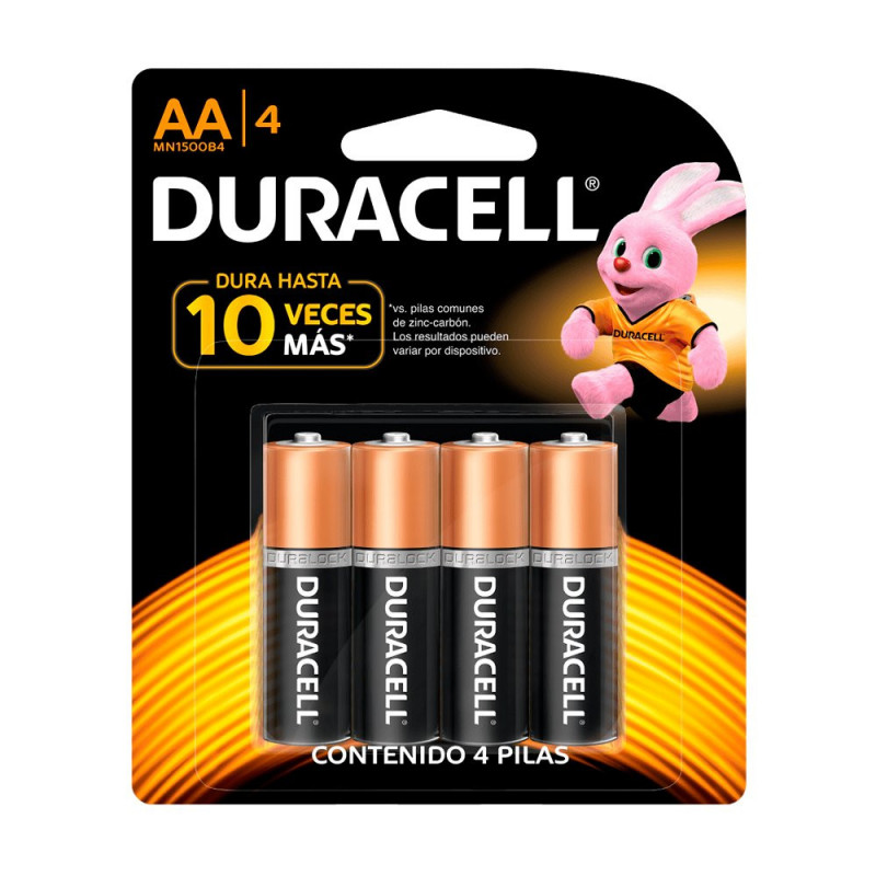 Liqui - Duracell Pilas Alcalinas AA de Larga Duración - Pack de 12 Unidades